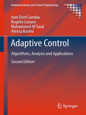 cover image of Adaptive Control